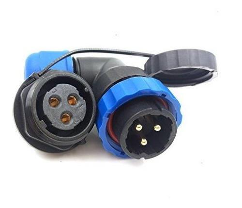 Sd20 90 ° Plugmale Socket Female R20mm Cable De Corte Conec