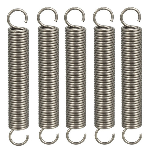 5 Resortes De Compresión Y Extensión 10mm Od 70mm Longitud