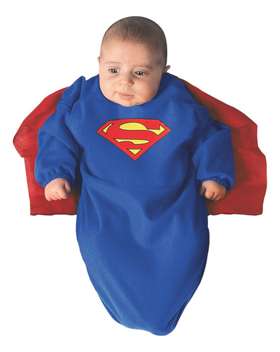 Dc Comics - Disfraz De Superman Para Bebe, Superman, 6 - 9 M