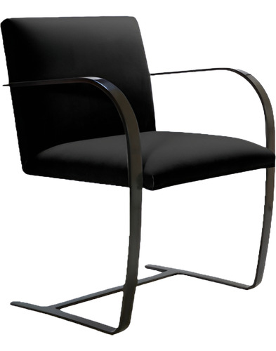 Sillon Brno Planchuela Pintado Negro Interior Equipamiento