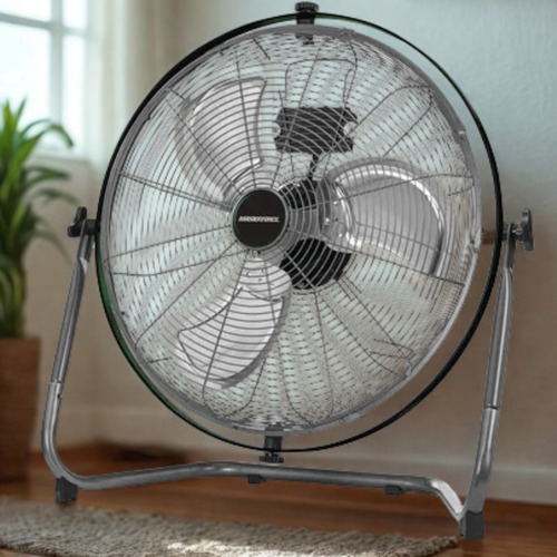 Ventilador De Piso Orbital Masterforce De 20puLG Metal Cantidad De Aspas 3 Estructura Plateado Aspas Plateado Diámetro 50 Cm Frecuencia 60 Hz Material De Las Aspas Aluminio
