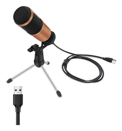 Usb Conferencia Microfono Altavoz Para Pc Condensador