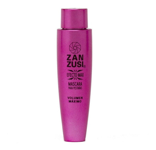 Máscara Para Pestañas Zan Zusi Volumen Máximo 9 G Color Negro Negro