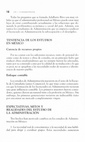 Principios De Administración, De Nader Garduño, Maria Teresita. Editorial Editorial Trillas, Tapa Blanda En Español, 2001