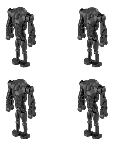 Imagen 8 de 8 de Pack Figuras Star Wars Mandalorian Baby Yoda Droides