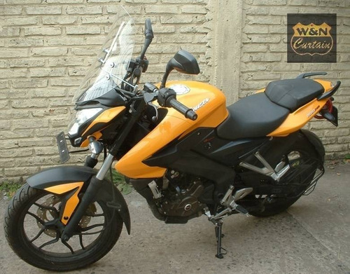 Imagen 6 de 10 de Parabrisas + Soporte Pro Screen P/ Bajaj Rouser 200 Ns - 160