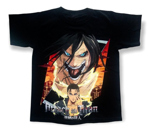 Camisetas Estampadas Comics Anime Ataque A Los Titanes