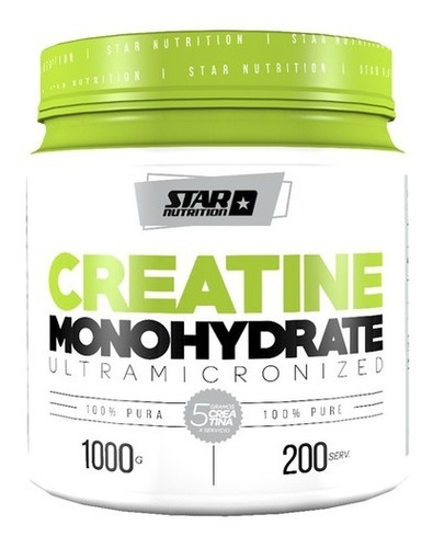 Creatina Monohidrato Star Nutrition X 1 Kilo X 2 Unidades