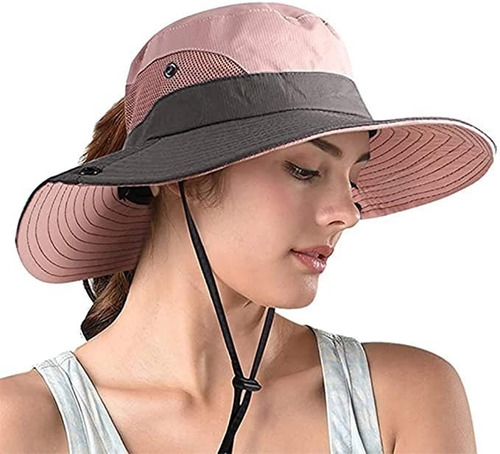 Sombrero De Playa Plegable Con Protección Uv Fem Summer