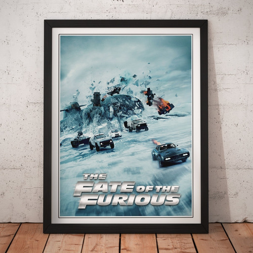 Cuadro Peliculas - Rapido Y Furioso - Poster Movie Snow