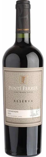 Punti Ferrer Carmenere Reserva 2021