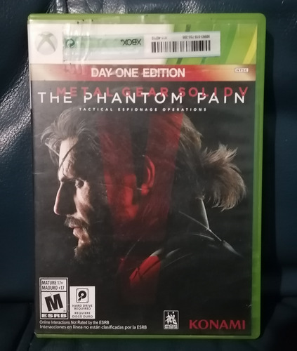 Metal Gear V The Phantom Pain Day One Edition Xbox 360
