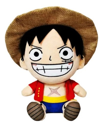 Peluches One Piece Monkey D. Luffy- Mas Variedades. Color Luffy adulto