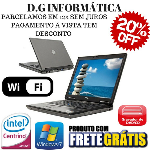 Notebook Dell Com Wifi 12x Sem Juros Compre!