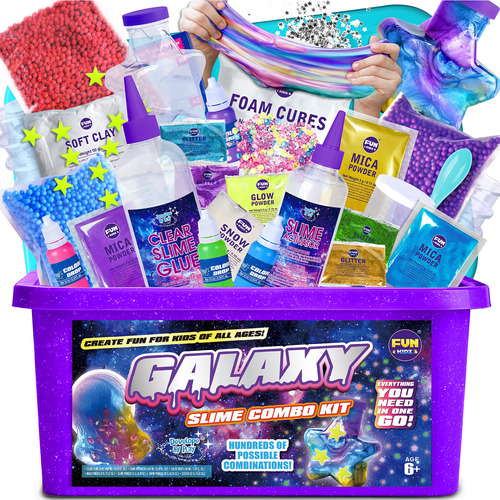 Funkidz - Kit De Limo De Galaxia Para Ninos Y Ninas De 10 A 