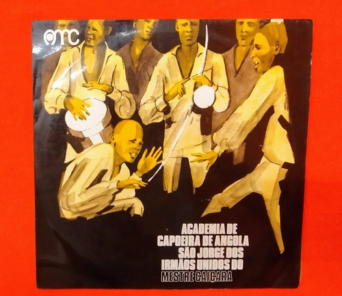 Disco De Vinil Mestre Caiçara Academia De Capoeira Angola