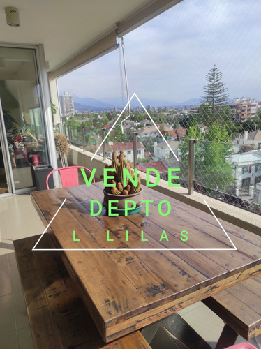 Encantador Depto 2 Dorm 2 Baños, 99 M2 En Barrio Las Lilas