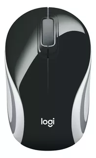 Mini Mouse Inalambrico Logitech M187 Optico Color Negro