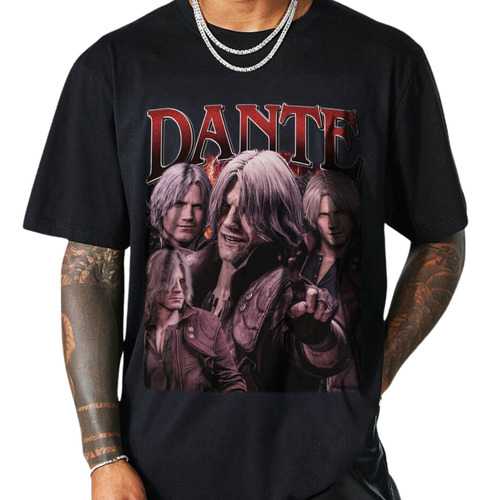 Playera Dante Camiseta Devil May Cry Warrior