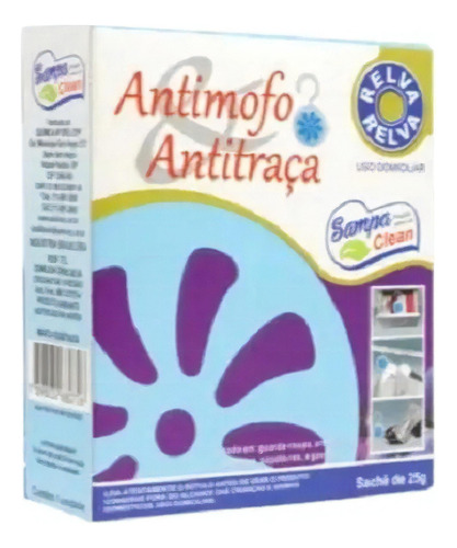 Antimofo E Antitraças P/ Guarda Roupas E Gavetas 25g