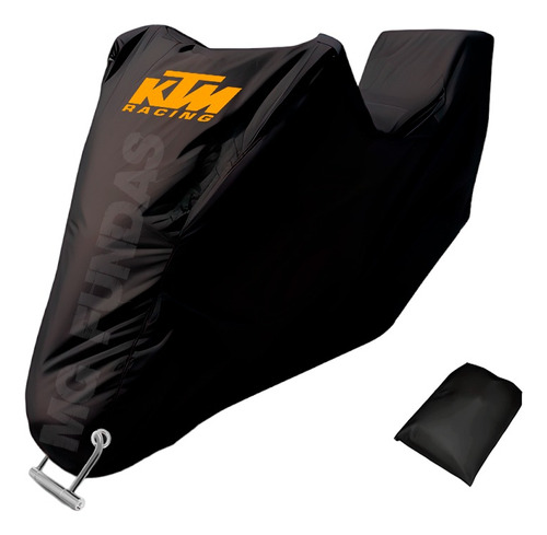 Funda Cubre Moto Ktm 390 - 790 Adventure Con Baul Top Case 