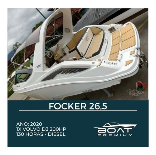 Focker 26,5, 2020, 1x Volvo D3 200hp - Magna - Phantom
