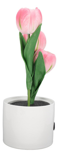 Flower Led, Control Táctil Cálido Artificial, Atenuación Con