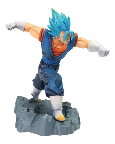 Boneco Articulado - 30 cm - Dragon Ball - Super Saiyan Goku Battle - Fun  Divirta-se