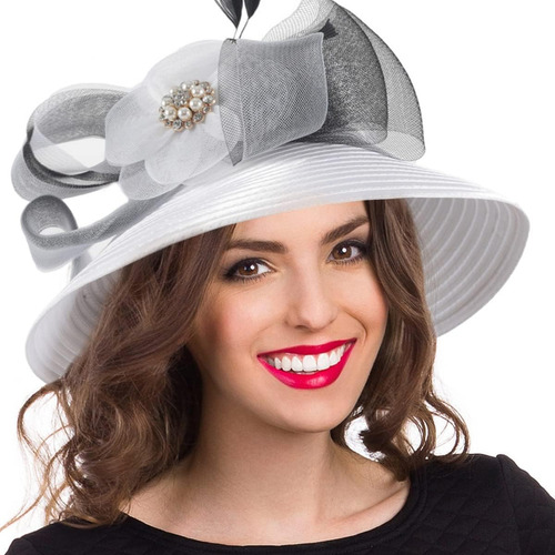 Forbusite Sombrero De Iglesia Para Mujer Kentucky Derby Somb