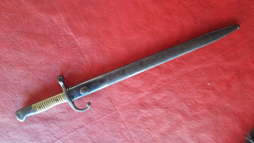 Sable Bayoneta 1891 Mango De Bronce Solingen.