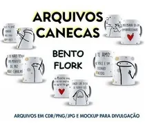 Comprar Pacote Arquivos Bento Flork Canecas 390 Arquivos Cdr Memes