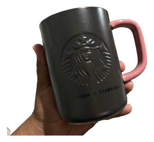 Taza Blackpink X Starbucks 2023 Negro 500ml Kpop 