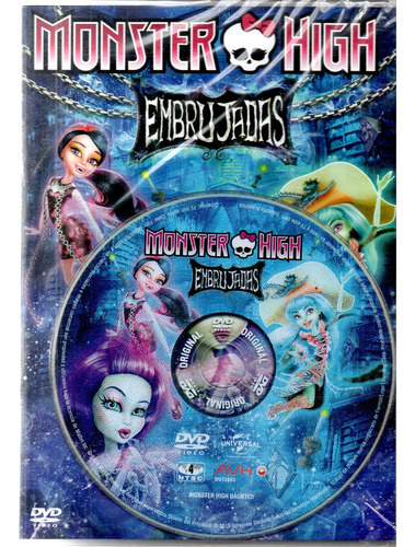 Monster High Embrujadas (slim) - Dvd Nuevo Orig Cerr - Mcbmi