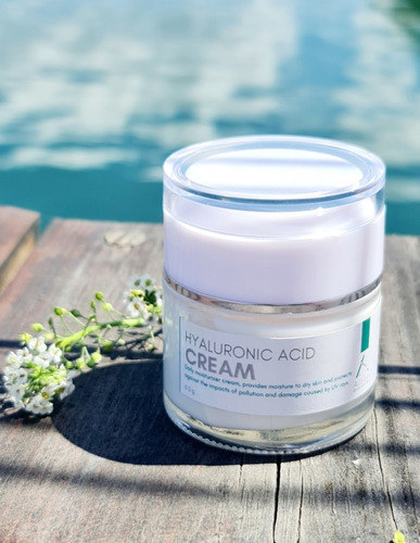 Kit Gel Ojos, Crema Y Tónico Facial Con Ácido Hialurónico