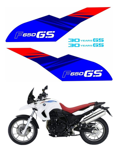 Kit Adesivo 30 Anos Para Bmw F650gs 14761