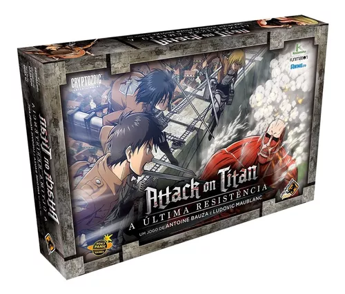 Attack On Titan: A Última Resistência - Caixinha Boardgames