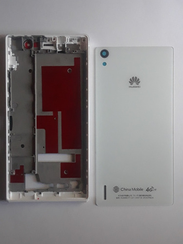 Tapa trasera Huawei P7 100% Original Color Blanca 