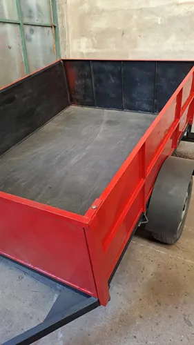 Tráiler De 1 Eje Usado, Se Vende Como Esta En Las Fotos