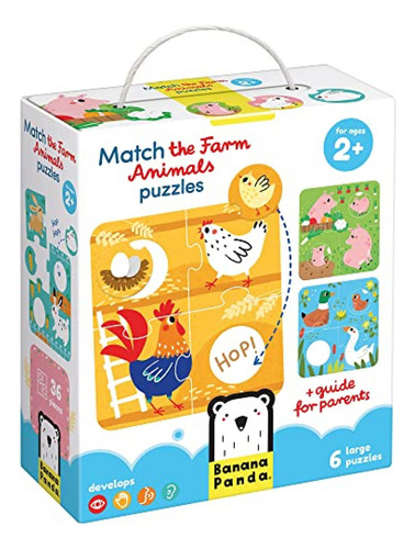 Banana Panda Match The Farm Animals Matching Game - El Juego