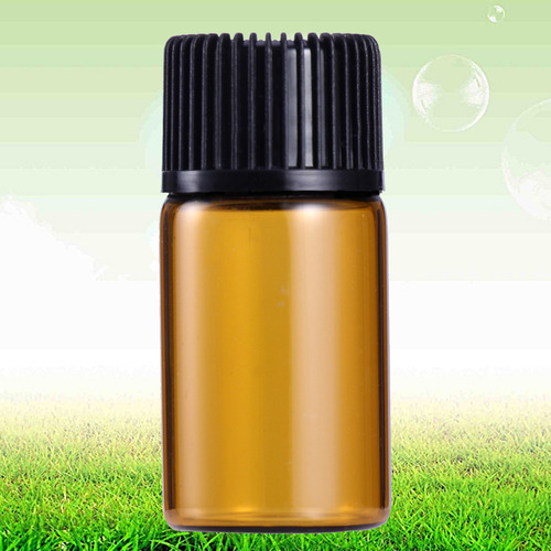 Botella Pequeña De Aceite Esencial En Frascos De Vidrio, 9 U
