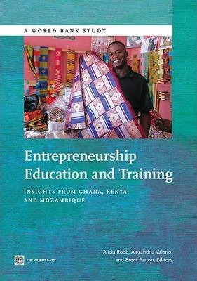 Libro Entrepreneurship Education And Training - World Bank
