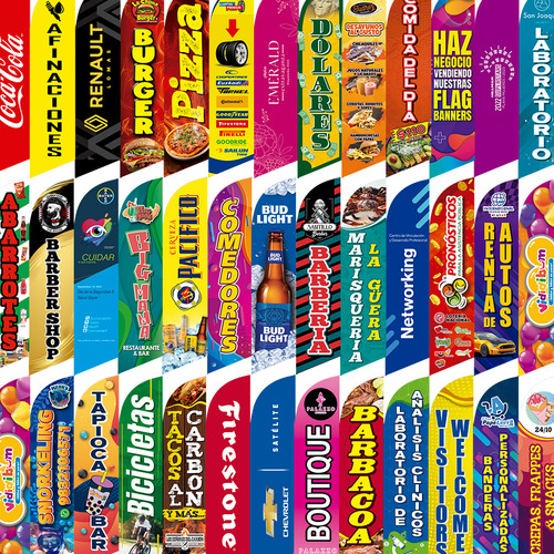Banner Araña Personalizado 80x180cm Con Estructura