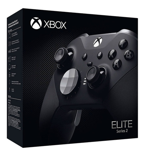 Joystick inalámbrico Microsoft Xbox Xbox Elite wireless controller series 2 negro