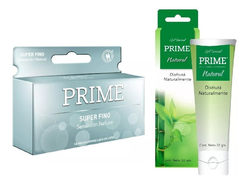 Combo Prime Super Finox12 + Prime Gel Lubricante Natural 22g