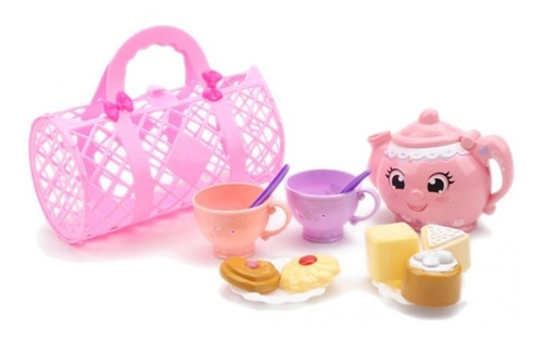 Juego De Te Cenicienta Juguete Niñas Con Bolso