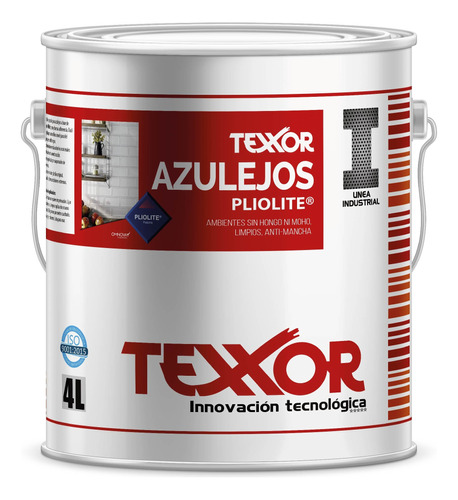 Esmalte Para Azulejos Satinado Blanco Texxor 4 Lt