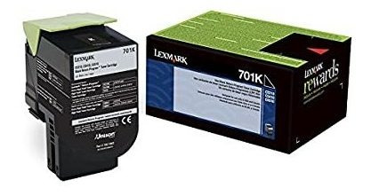 Lexmark 70c10k0 Negro De Tóner Del Programa De Devolución