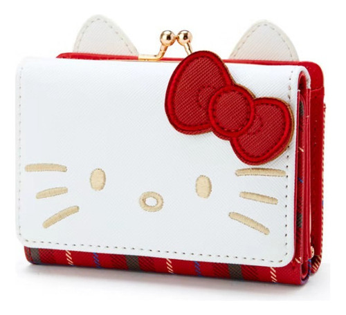  Nueva Y Linda Cartera De Cuero Pu Sanrio Para Mujer