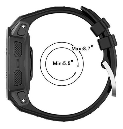 Malla De Silicona Deportiva Garmin Instinct 2s Vino