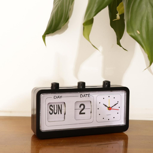 Flip Reloj B Negro B Negro 20x5x10.8cm B Negro 20x5x10.8cm